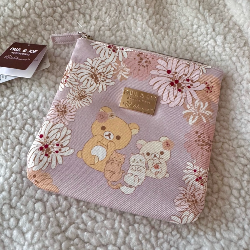Japan 2024 💎 Limited Edition Rilakkuma & Korilakkuma pouch (San-X)